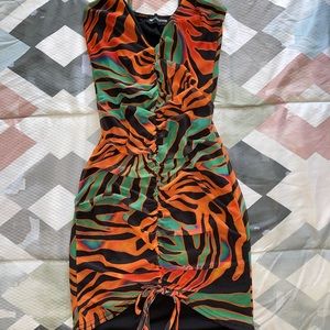 Beautiful Wild Zebra Print Dress